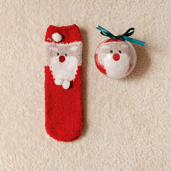 Customized Cheap Winter Slipper Sock