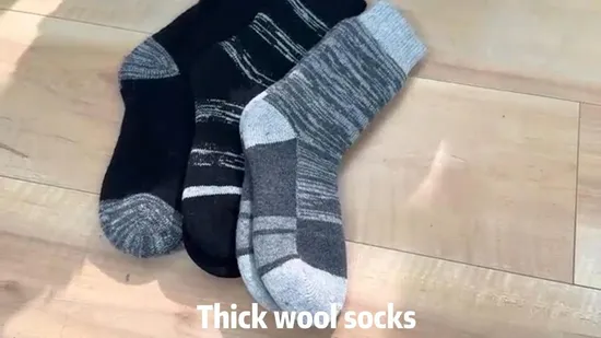 High Quality Breathable Warm Wholesale Mens Wool Socks